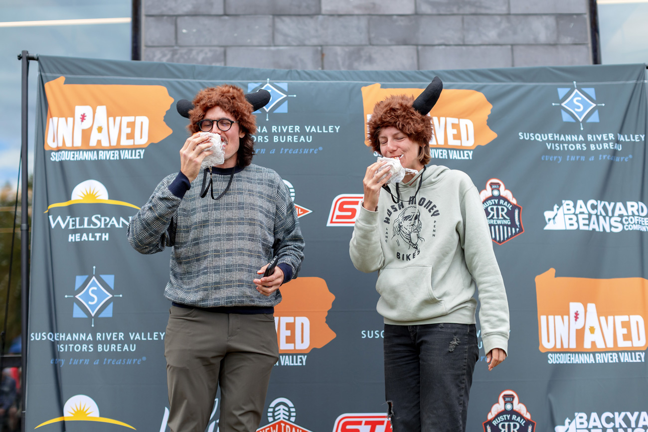 Registration is NOW OPEN for unPAved of the @susquehannarivervalley on October 11, 2026!
bikereg.com/unpaved-of-the-susquehanna-river-valley
- #RaceforWhoopiePies over the Full-130 mile course (timed over 4 segments that add up to 59 miles) for a chance to win big whoopie pies and cash prizes!
- Ride at #PierogiPace over 40, 50, 70, 101, or the whole 130 miles depnding on how you’re feeling that day. We have 2 new routes this year that start & finish at Rusty Rail Brewing — and the Rusty-70 includes the infamous Longwell Draft #sendit!
- Go on a #SlumberParty with your friends and make new ones as you ride the unPAved course over 2 days with a campout on Saturday night.
- Race through the night on the #BigLick200 to get deep into the woods, and deeper into your soul.
No matter which you choose you’ll get one of the most rewarding rides in gravel #easyontheeyeshardonthelegs #IPAgravel with a spectacular foliage show, top-shelf Aid Stations, and a full weekend of fun, camaradarie, and adventure. #YouHaveAFriendInPennsylvania
Sign up today or learn more about how you can get #unPAved at unpavedpennsylvania.com
——
@susquehannarivervalley
@WellSpan_Health
@stansnotubes
@laufcycles
@backyardbeanscoffee
@schwalbetires
@newtrailbrewing, @rustyrailbrewing, @endotuneup
@nittanymountainworks, @phillybikeexpo, @purplelizardmaps, @carborocket
@hushmoneybikes, @dutchwheelmanbikes, @thebikeroost, @svbikes, Links Cyclery, Brookside Bikes, @cycleupcafe, @freezethawcycles
@themillercenter
unPAved supports (and is supported by) @paenvironmentalcouncil & @pvpedalsandpint