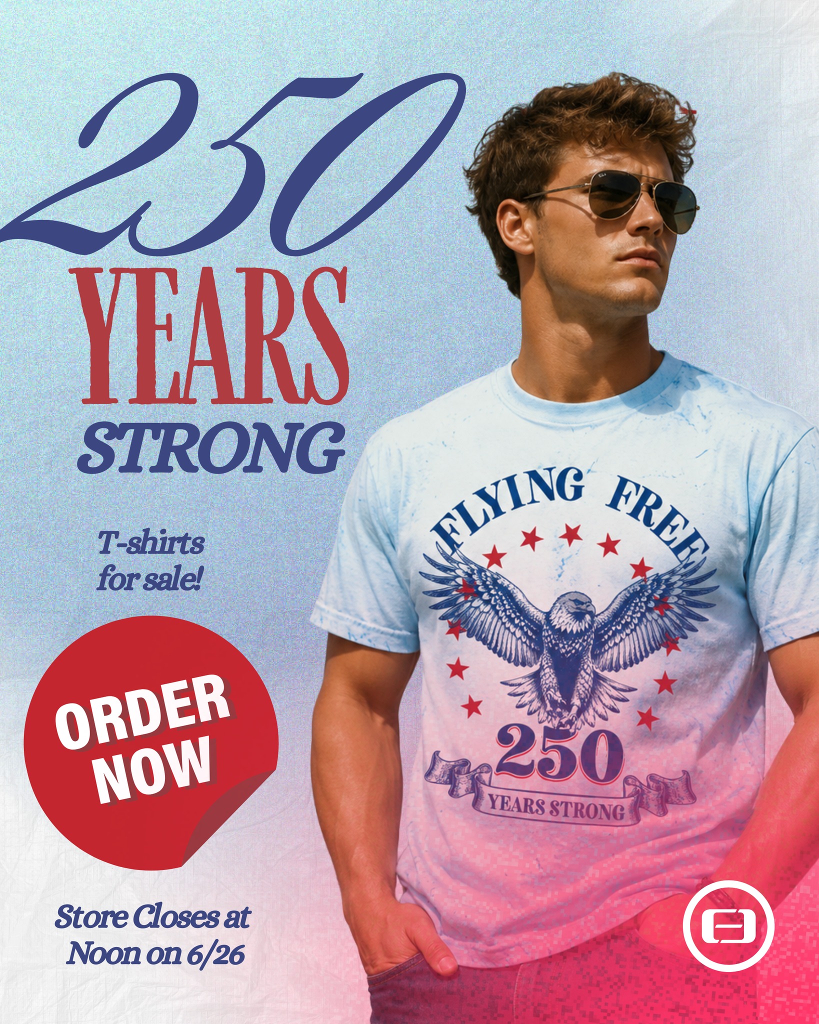 You have 15 HOURS to order your Flying Free T-SHIRT!
We'll be celebrating 250 years of American Freedom in a trendy Comfort Colors tee, and you can too!
Use the "Flying Free T-shirt" link in our bio to order!