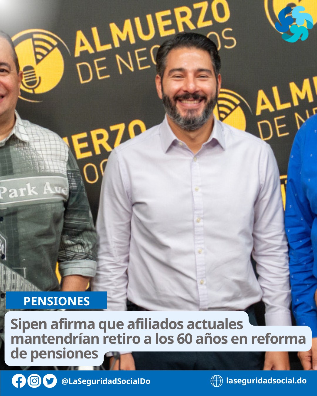 Los afiliados actuales mantendrían en 60 años la edad de retiro, según la propuesta de reforma explicada por la Sipen.
El borrador también plantea una pensión mínima con 15 años de aportes, elevar la cotización hasta 15.25 % y aumentar gradualmente la edad para los nacidos desde 2008.
Aunque estas medidas buscan mejorar el sistema y ampliar la cobertura, todavía deben ser debatidas y aprobadas por el Congreso antes de entrar en vigencia.
Los cambios todavía no han sido aprobados.
Leer más en https://laseguridadsocial.do/francisco-a-torres-en-la-propuesta-de-actualizacion-a-la-ley-la-edad-de-retiro-se-mantendra-en-60-anos-para-todos-los-afiliados-actuales-del-sistema/
#LaSeguridadSocialDo @LaSeguridadSocial.Do @SipenRD #Pensiones #Sipen #Ley8701 #SeguridadSocial #RepublicaDominicana #ReformaDePensiones #EconomiaRD #AFP #Jubilacion #NoticiasRD #Actualidad #FinanzasPersonales Los afiliados actuales mantendrían en 60 años la edad de retiro, según la propuesta de reforma explicada por la Sipen.
El borrador también plantea una pensión mínima con 15 años de aportes, elevar la cotización hasta 15.25 % y aumentar gradualmente la edad para los nacidos desde 2008.
Aunque estas medidas buscan mejorar el sistema y ampliar la cobertura, todavía deben ser debatidas y aprobadas por el Congreso antes de entrar en vigencia.
Los cambios todavía no han sido aprobados.
Leer más en https://laseguridadsocial.do/francisco-a-torres-en-la-propuesta-de-actualizacion-a-la-ley-la-edad-de-retiro-se-mantendra-en-60-anos-para-todos-los-afiliados-actuales-del-sistema/
#LaSeguridadSocialDo @LaSeguridadSocial.Do @SipenRD #Pensiones #Sipen #Ley8701 #SeguridadSocial #RepublicaDominicana #ReformaDePensiones #EconomiaRD #AFP #Jubilacion #NoticiasRD #Actualidad #FinanzasPersonales
