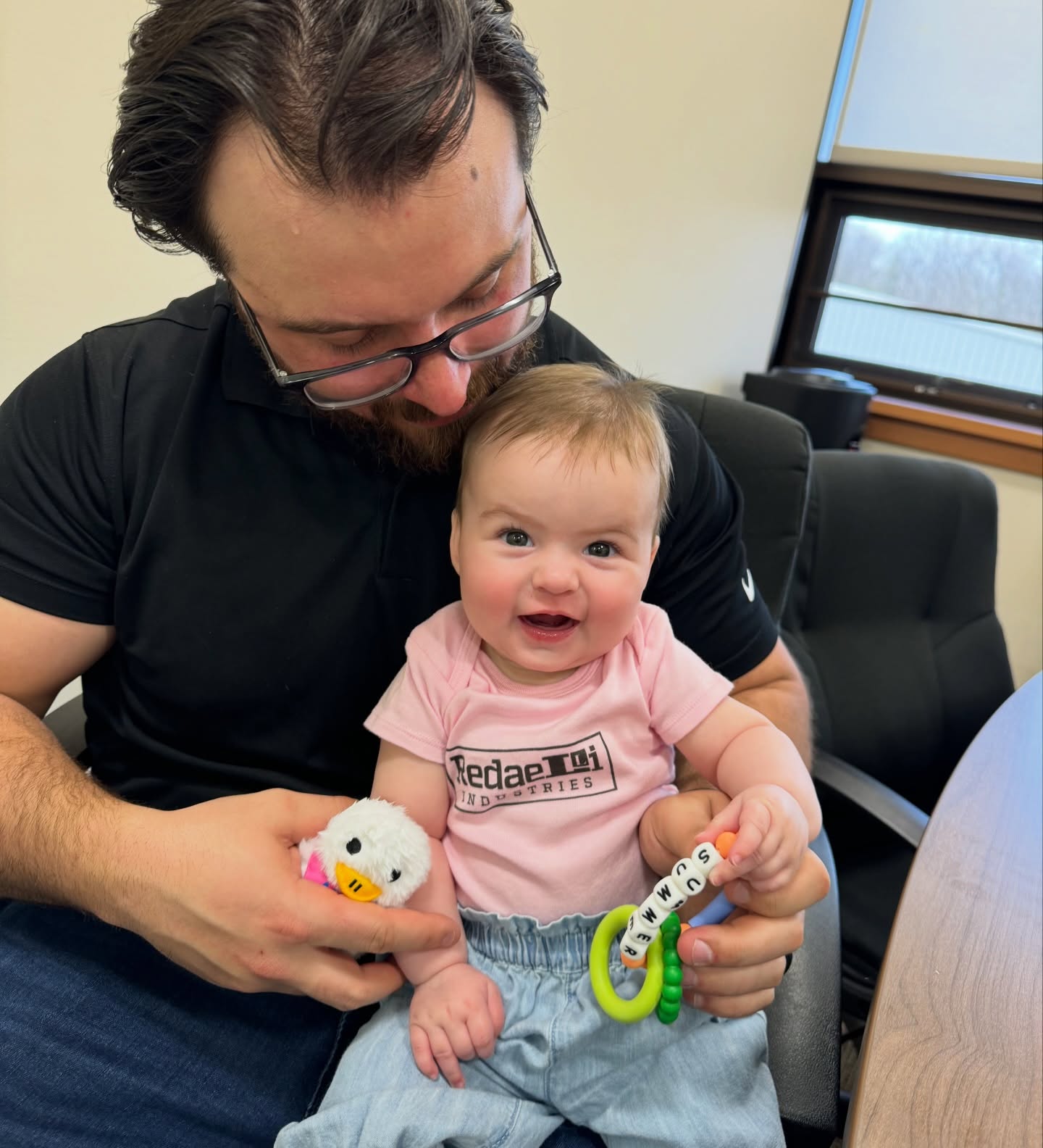 On Wednesday we had a guest appearance from a very special little…