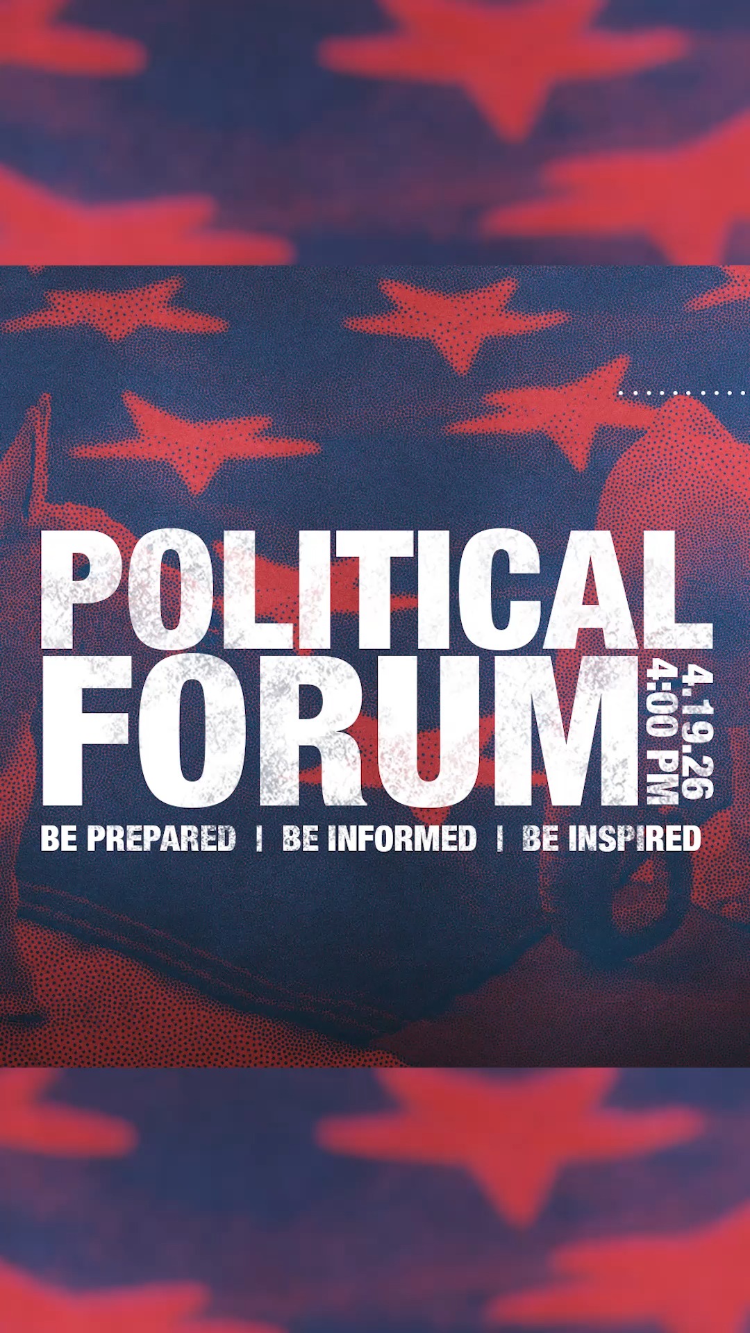 You're invited to join us for an upcoming political forum. It's a great opportunity to hear from candidates and stay informed about the issues that matter most to our community. We hope to see you there! 🗳️ Your voice matters and your vote makes a difference!