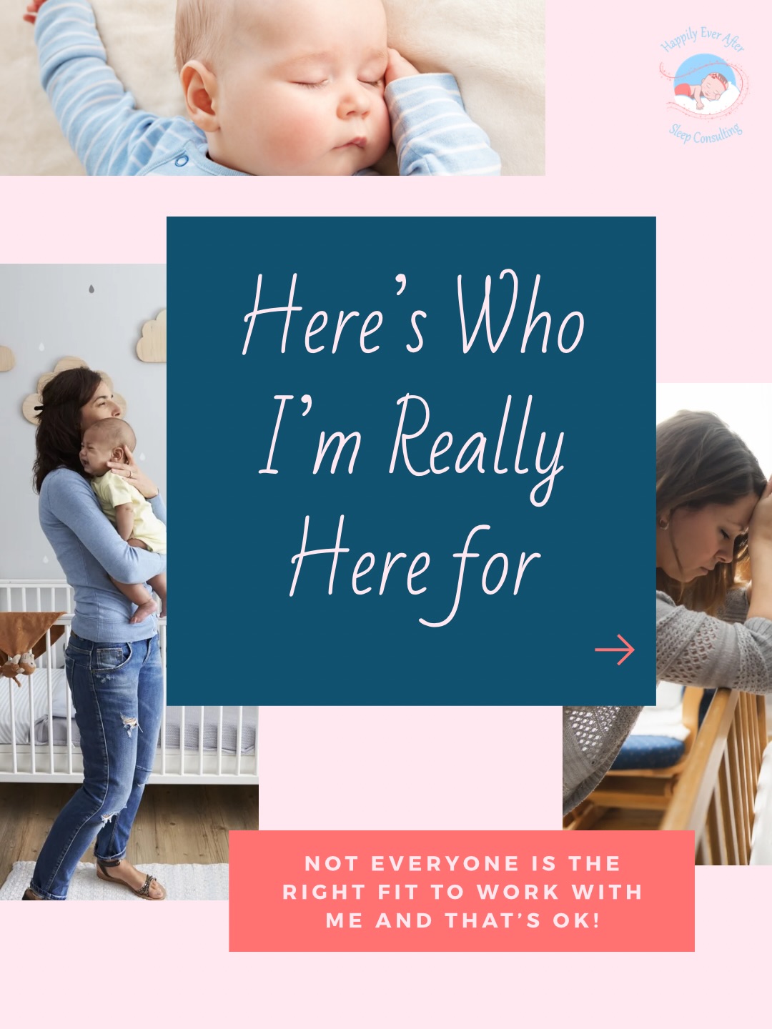 Here’s Who I’m Really Here For…
Exhausted moms who are ready for a change.
Not every family is the right fit for sleep coaching—and honestly, that’s a good thing.
The families who get the best results are the ones who are truly ready for change, open to support, and committed to following through.
If you’re exhausted, overwhelmed, and know your baby is capable of better sleep… I’m here for you.
If you’re not ready yet? That’s okay too. There’s no pressure and no judgment.
Timing matters. Readiness matters. Alignment matters.
When you’re ready, I’ll be here 💛
Comment SLEEP if you’re ready to get your nights back.