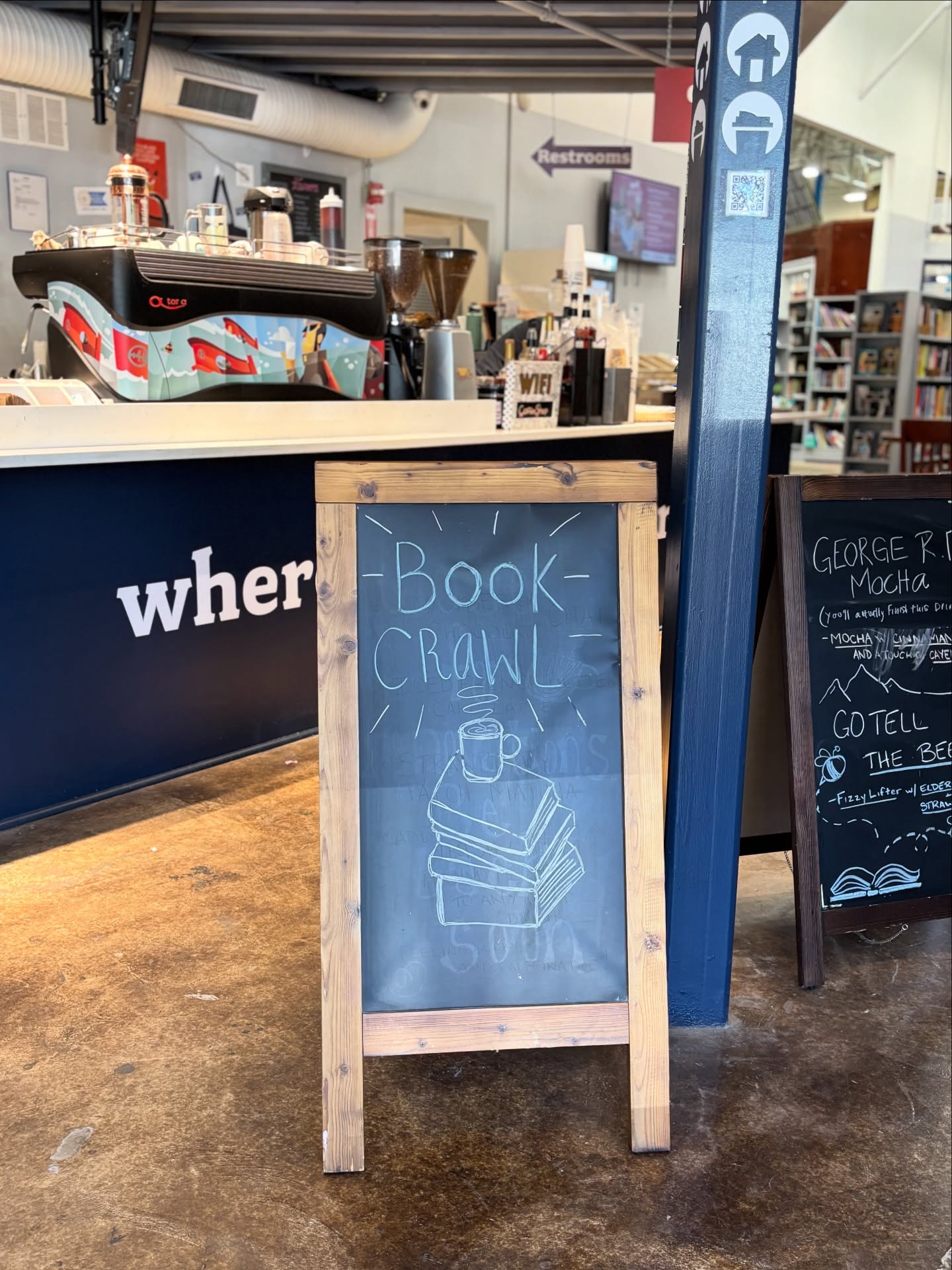 Last call for stamps! 📚✨ It’s the final day of the Greater Charlotte Book Crawl, so stop by before 6pm to complete your journey.
We’re so grateful for everyone who’s visited us this month. It’s been such a joy meeting new faces and sharing our love of literature with this amazing community. 🩵