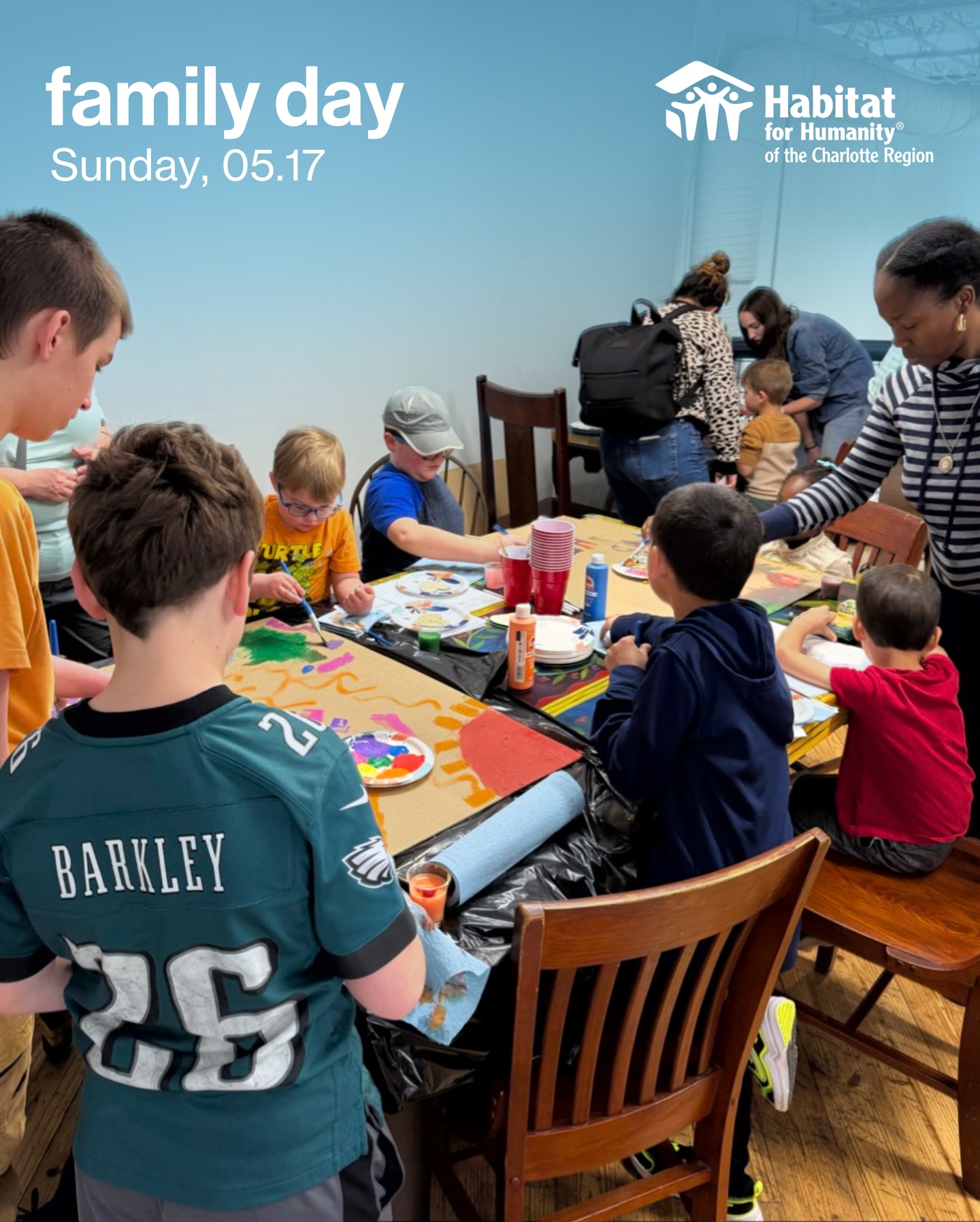 Join us for a fun and meaningful afternoon of reading, creating, and giving back together in support of Habitat homes!
📅 Sunday, May 17th
📍 Julia’s Cafe & Books
What to expect:
📖 Children’s Storytime: 1:00pm
🎨 Volunteer Activity in the Loft: 1:30pm
☕️ Family Drink Specials: Parent and children drink pairings at Julia’s café
🏠 Supports Habitat for Humanity of the Charlotte Region
🎟️ FREE registration!
Bring the whole family for an afternoon of reading, creating, and giving back together.
🔗 Register using the link in our bio!
✔️ Volunteer waiver required for adults and children