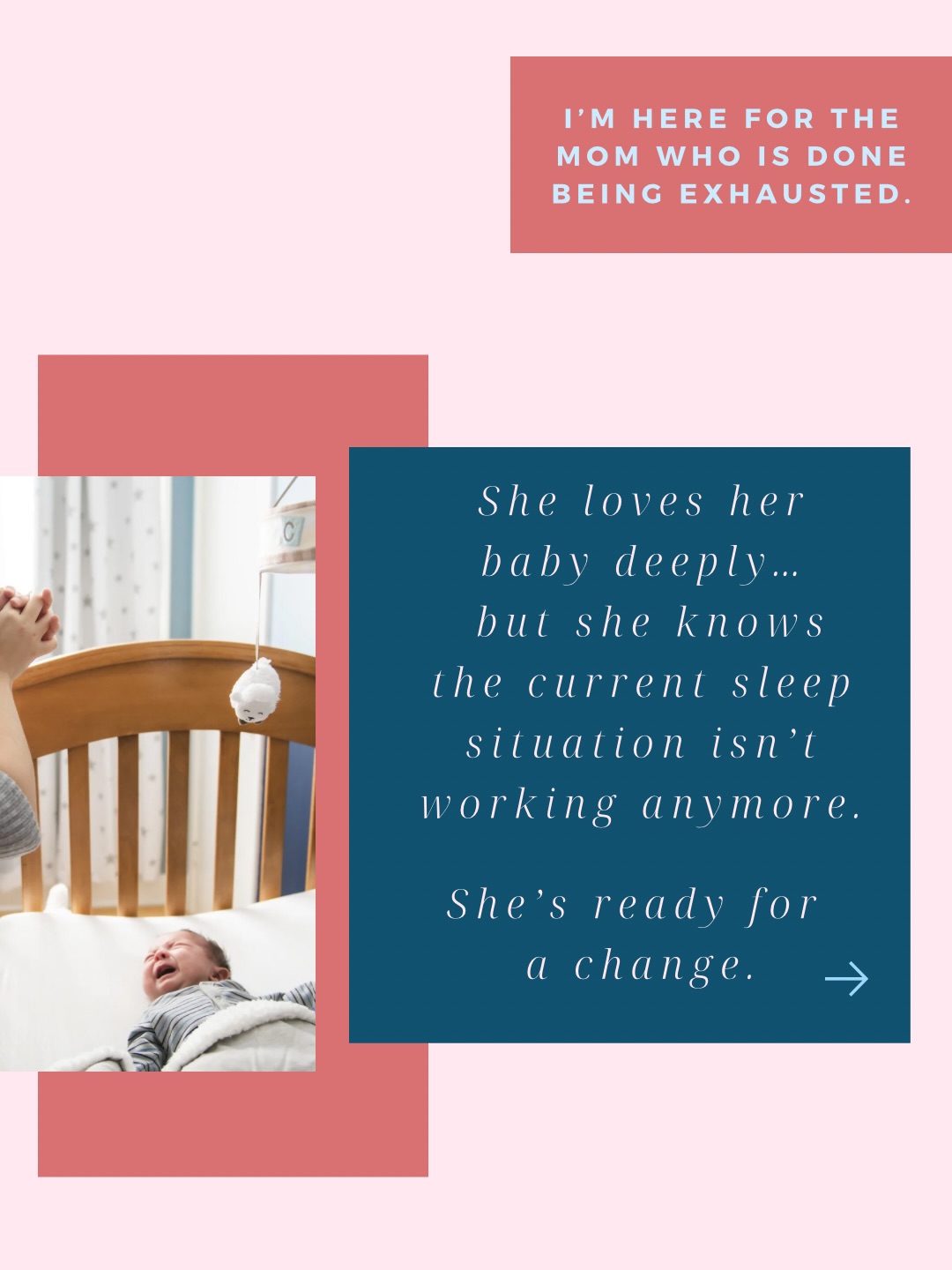 Here’s Who I’m Really Here For…
Exhausted moms who are ready for a change.
Not every family is the right fit for sleep coaching—and honestly, that’s a good thing.
The families who get the best results are the ones who are truly ready for change, open to support, and committed to following through.
If you’re exhausted, overwhelmed, and know your baby is capable of better sleep… I’m here for you.
If you’re not ready yet? That’s okay too. There’s no pressure and no judgment.
Timing matters. Readiness matters. Alignment matters.
When you’re ready, I’ll be here 💛
Comment SLEEP if you’re ready to get your nights back.