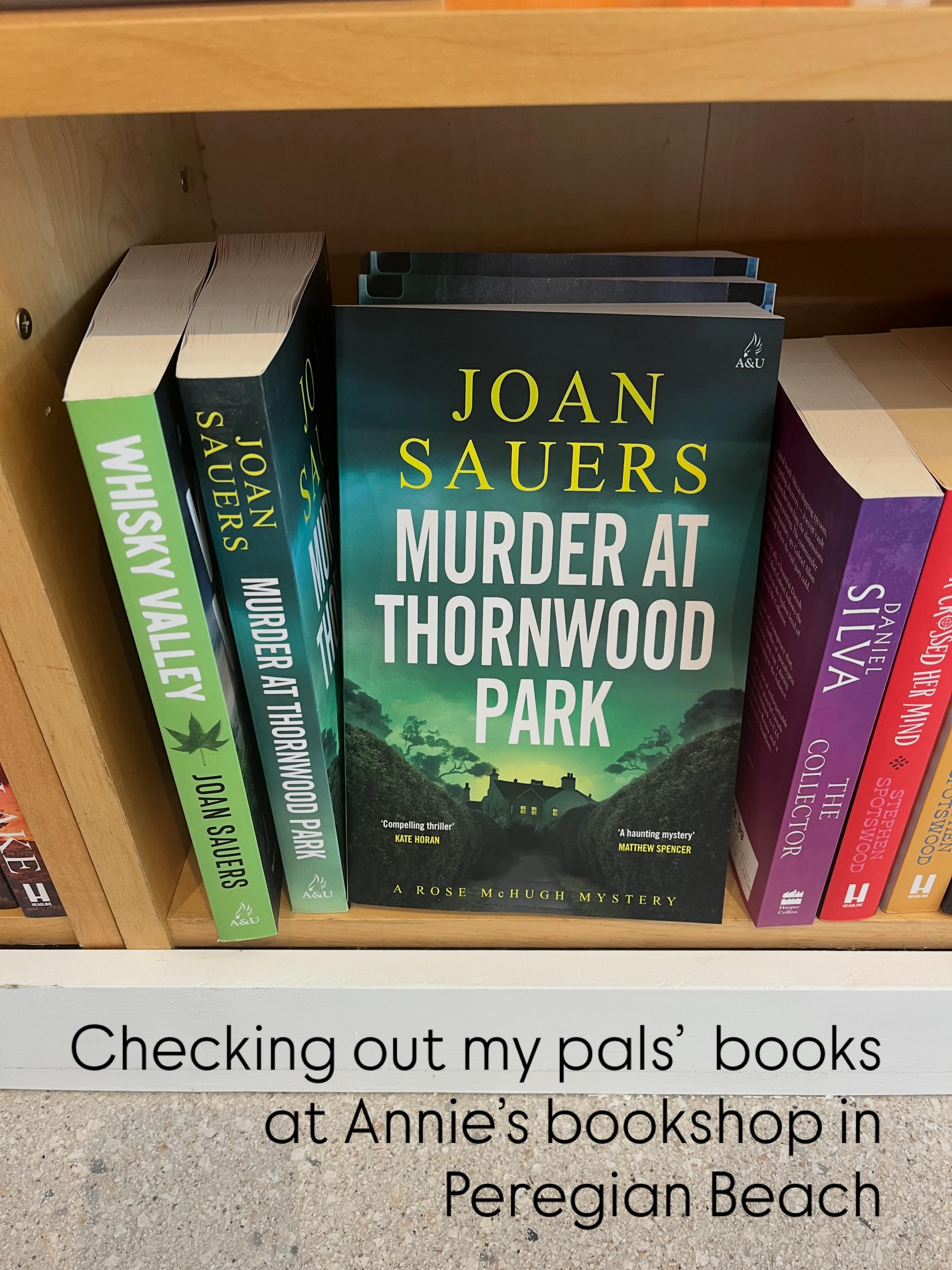 Nothing better than ‘virtually’ bumping into my mates whilst browsing book shelves on a sunny day in Queensland … @joan__sauers @sarahclutton #newfiction #peregianbeach #bookish
