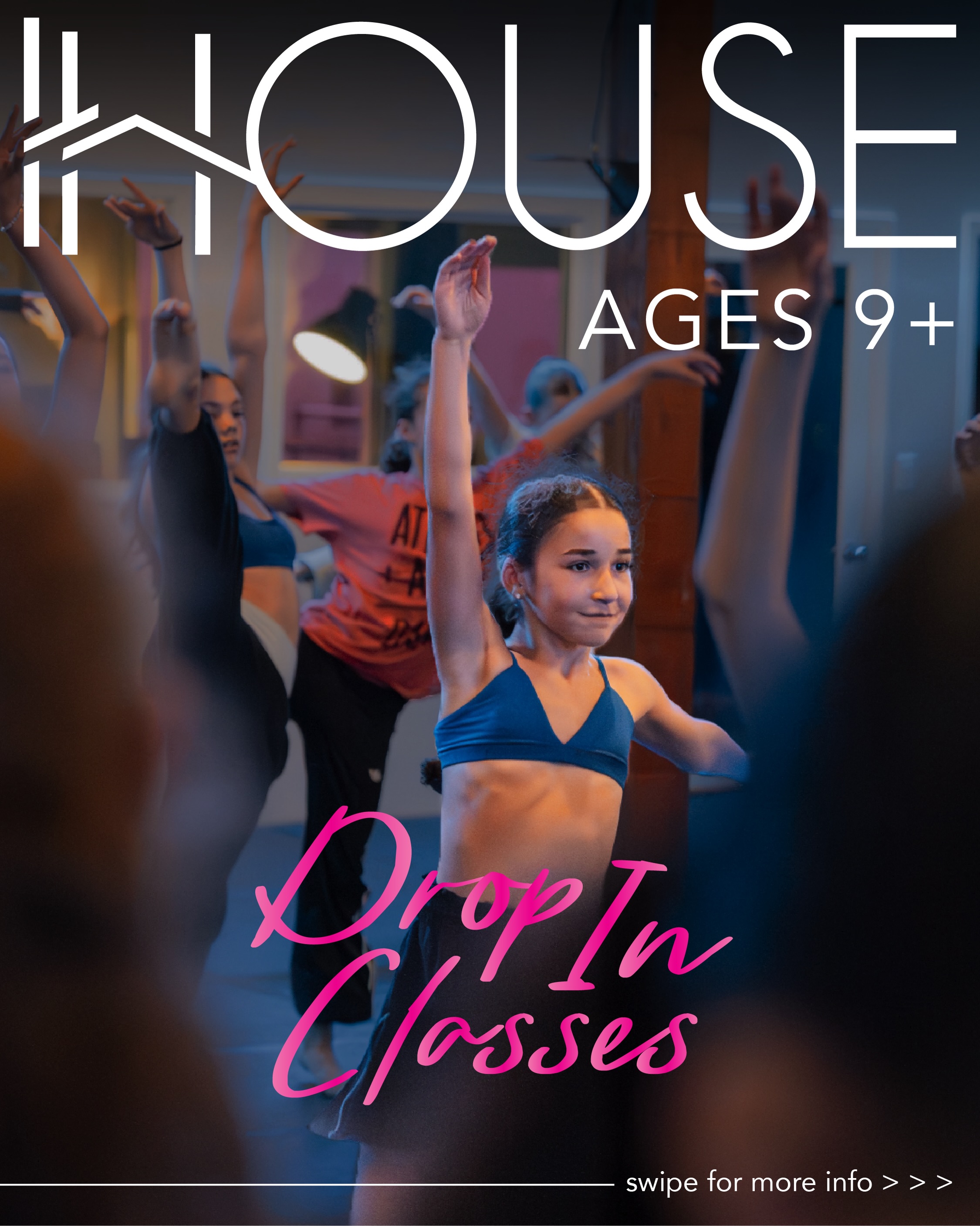 BIG NEWS ✨
Drop-in classes for Intermediate/Advanced dancers ages 9+ start next week!
Come train with us. 🤘