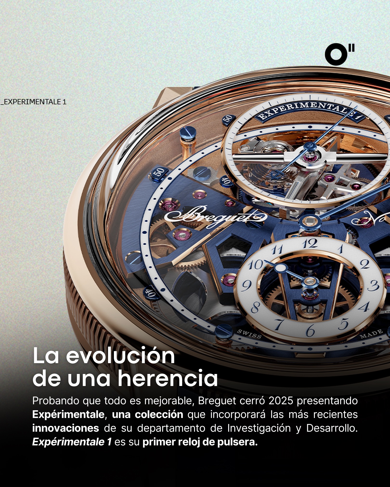 225 años después de su invención, el tourbillon sigue evolucionando.
Para celebrar este aniversario, @montresbreguet no solo rinde homenaje a una de las complicaciones más importantes de la historia de la relojería, sino que también presenta una visión del futuro con el Expérimentale 1.
#Breguet #Tourbillon #CraftingEmotions #Breguet250