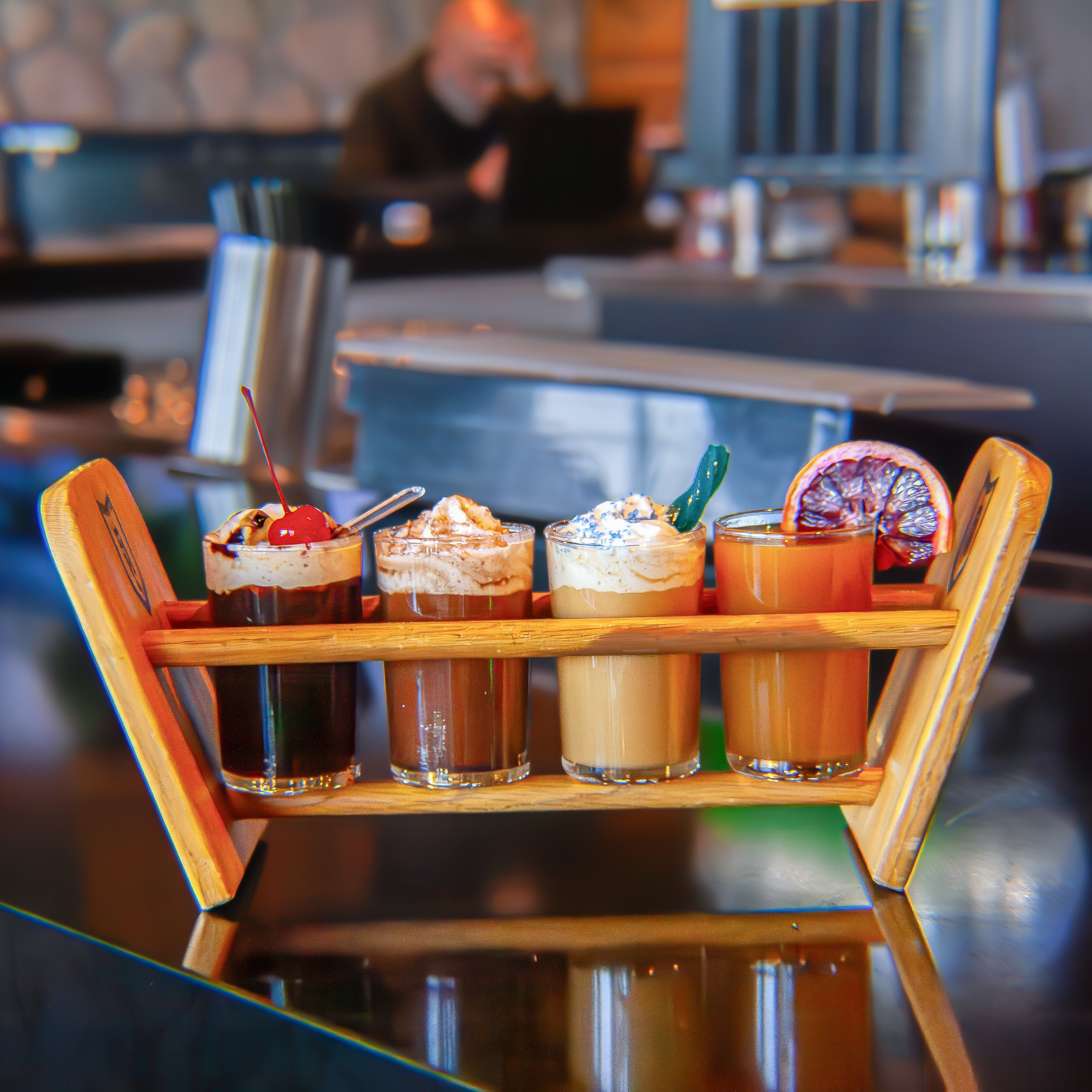 You Betcha. It's the last weeks of our 'I ❤️ Minnesota Flight'!
•
Check out the rundown before it's gone: left to right>
•
🍌🪨Banana Split Rock: Banana and strawberry flavored cold press topped with whip, chopped nuts, mini spoon, and a maraschino cherry (with a subtle nod to another Minnesota landmark😉)
•
🍫🛍️MOA Mega Mocha: White and dark chocolate cold press topped with cocoa powder and whip
•
🌊☕️10,000 Lake Licorice Latte: Raspberry cold press topped with whip, lake-blue sprinkles, and a swirled raspberry licorice
•
🌅🌉Stone Arch Sunrise: cold press and orange juice stirred with a splash of mint and topped with an blood orange sunrise wheel
•
Come on in and help us finish these flights, because just like Minnesota, it isn’t complete without you. ❤️☕️
#minnesota #flights #explore #coffeetime #flavors
