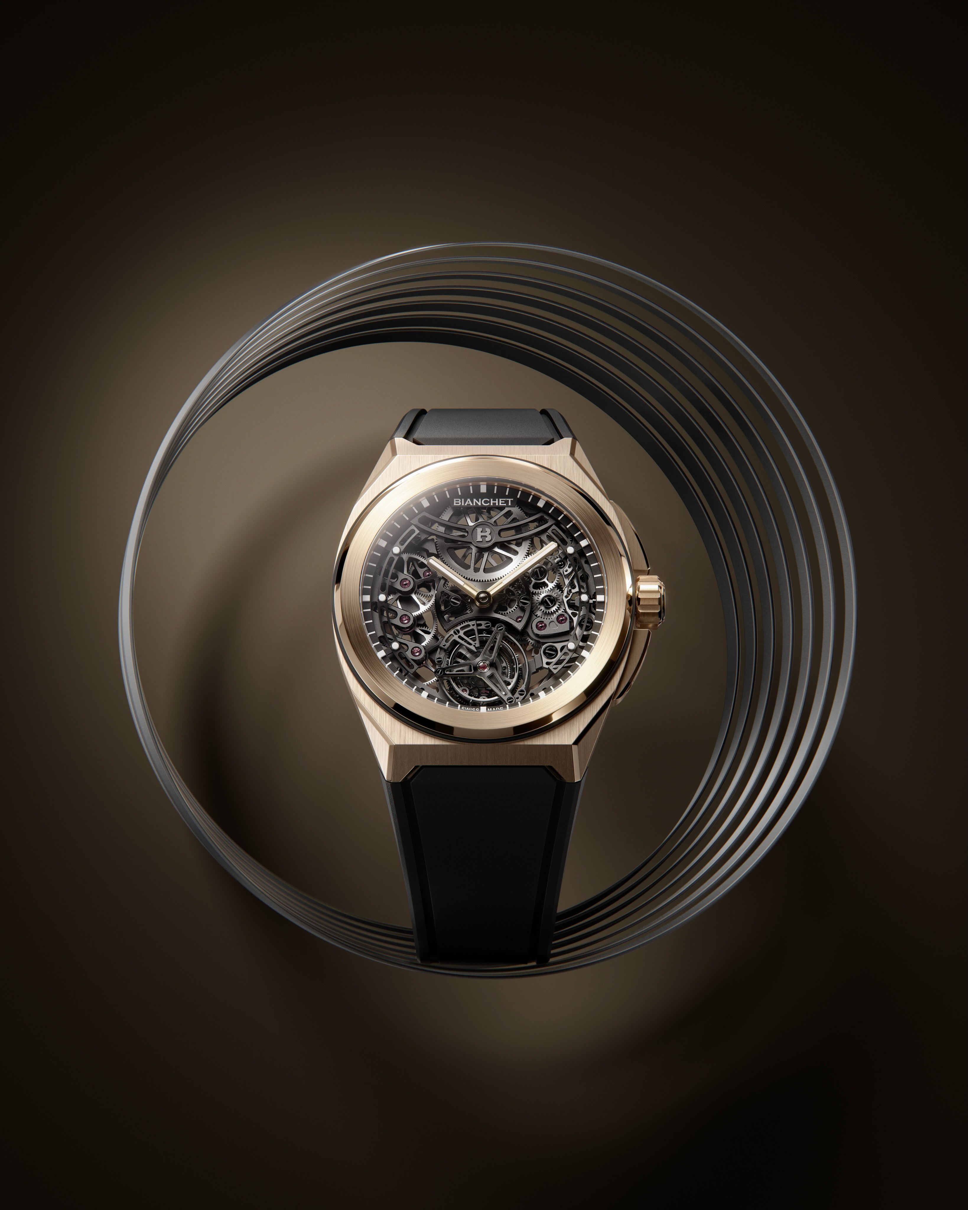 Oro rosa, titanio y un tourbillon volante en menos de 9 mm de grosor. @bianchet_watches amplía su colección Rotondo UltraFino con una nueva versión en oro rosa, dentro de la cual late el calibre automático UR01, un tourbillon volante desarrollado en titanio con solo 3.85 mm de espesor y resistencia a impactos de hasta 5,000 G.
#TiempoDeRelojes #Bianchet #Tourbillon