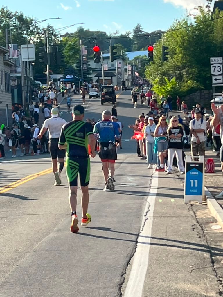 BPC had themselves a day!! So grateful to our athletes for allowing us on this Ironman journey with them and tolerating our sometime over the top enthusiasm for their achievements!! Lake Placid Ironman did not disappoint! #unstoppable #keepmovingforward